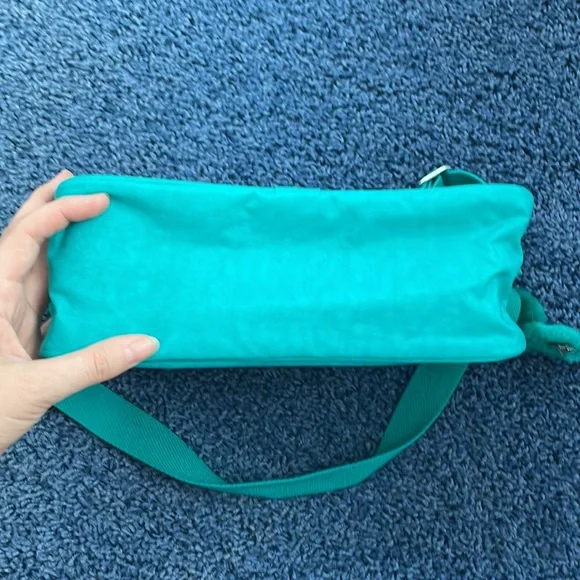 Vintage Kipling Teal Crossbody. - Picture 9 of 9